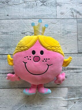 Mr Men Little Miss Memes Princess 7" Plush Stuffed Animal Toy Doll Sanrio 2023